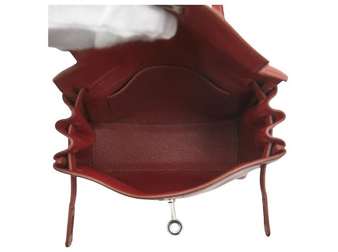 Hermès Kelly Ado PM Veau Swift Rosso - vista 8