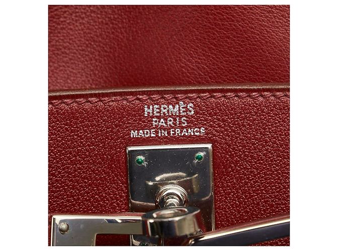 Hermès Kelly Ado PM Veau Swift Rosso - vista 9