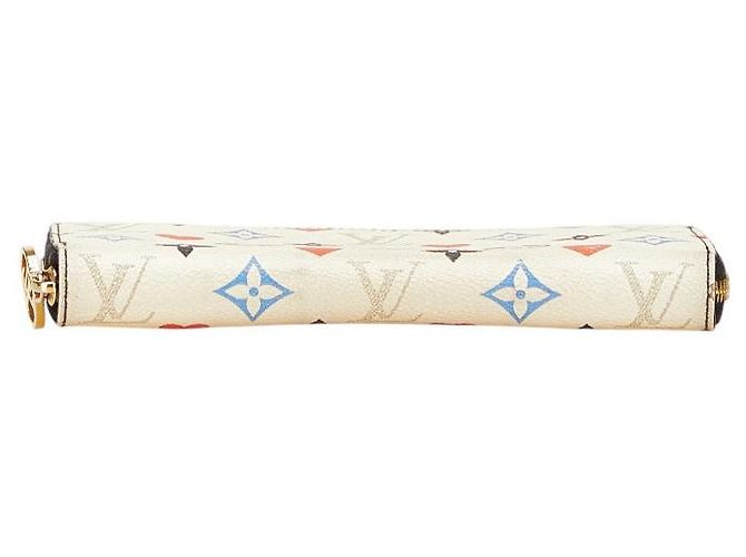 Portafoglio Zippy Monogram Game On Louis Vuitton Bianco - vista 3