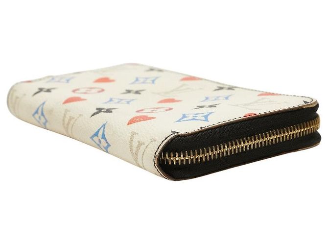 Portafoglio Zippy Monogram Game On Louis Vuitton Bianco - vista 4