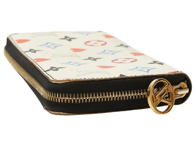 Portafoglio Zippy Monogram Game On Louis Vuitton Bianco - vista 5