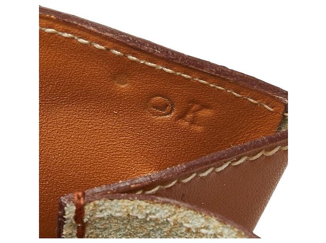 Bolso de cuero Vespa de Hermès Castaño - vista 8