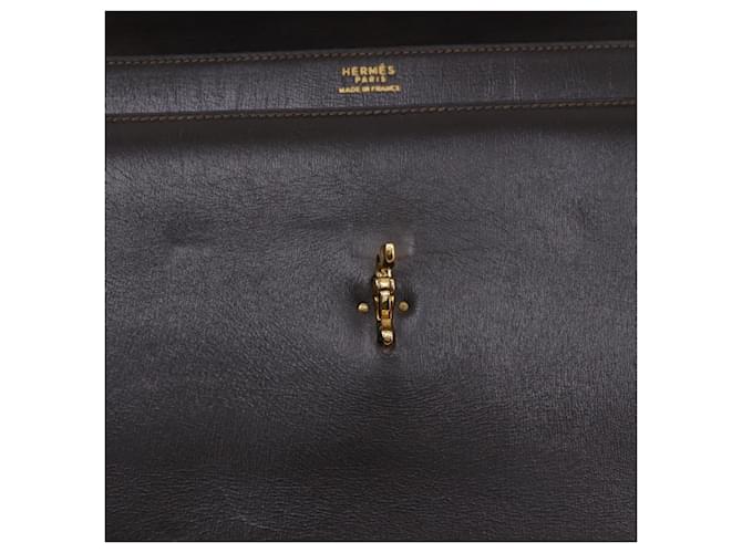 Borsa Paronniere Hermès Marrone - vista 11