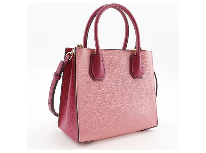 Borsa MERCER di Michael Kors Rosa Rosso - vista 3