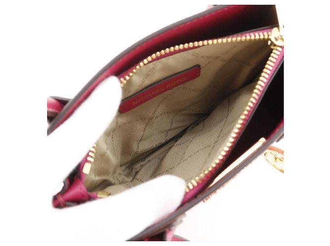 Borsa MERCER di Michael Kors Rosa Rosso - vista 9