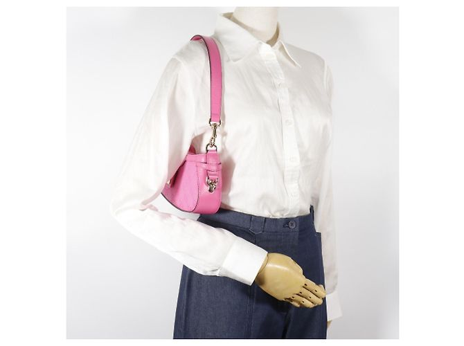 Borsa a spalla mini Moonside di Gucci Rosa - vista 11