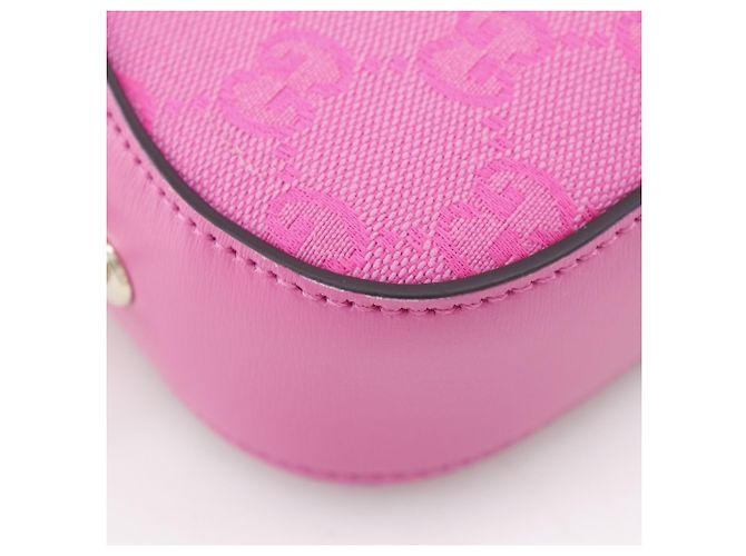 Borsa a spalla mini Moonside di Gucci Rosa - vista 4