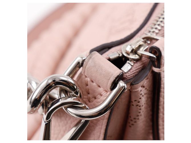 Borsa a Spalla Babylon Chain BB di Louis Vuitton Rosa - vista 9