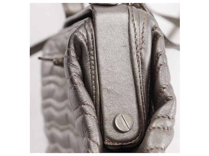 Borsa in pelle bronzo Bally - vista 11