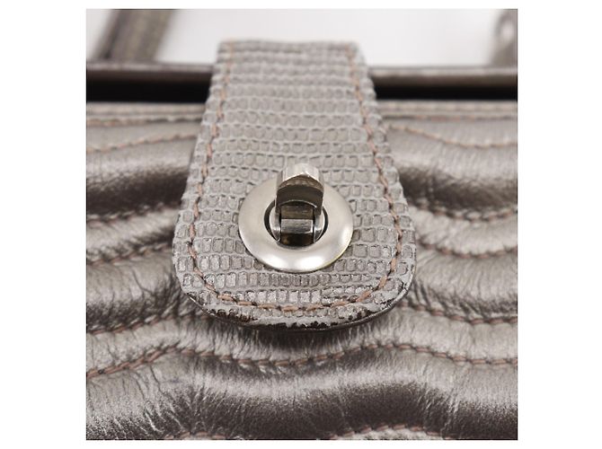 Borsa in pelle bronzo Bally - vista 9