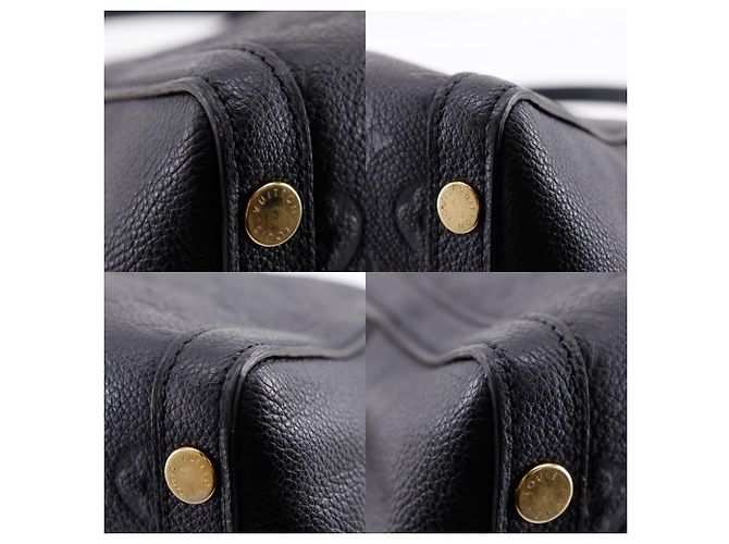 Louis Vuitton Herren MM Handtasche Schwarz - Ansicht 4
