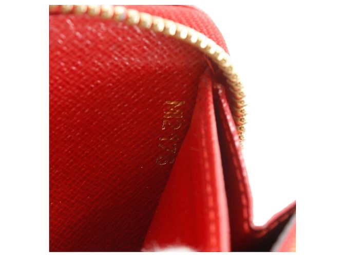 Louis Vuitton Zippy Wallet Retiro Long Braun Rot Fuschia - Ansicht 13