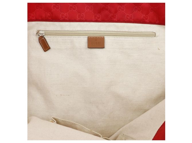 Borsa in nylon Shima Gucci Rosso - vista 14