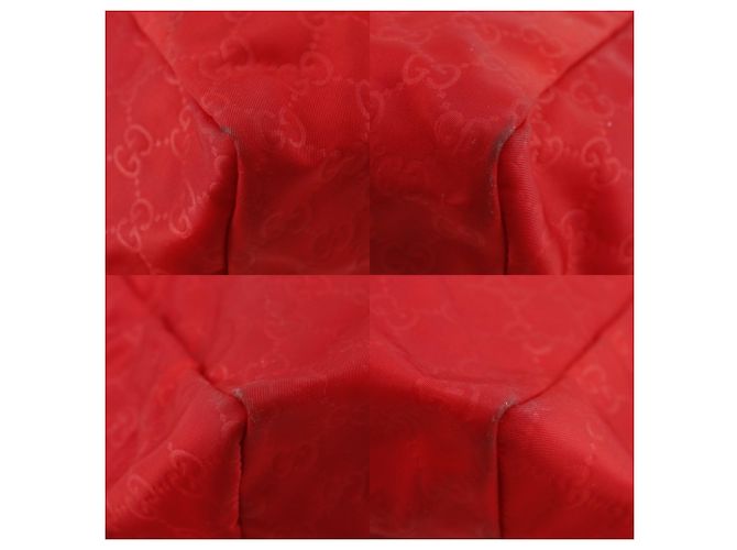 Borsa in nylon Shima Gucci Rosso - vista 4