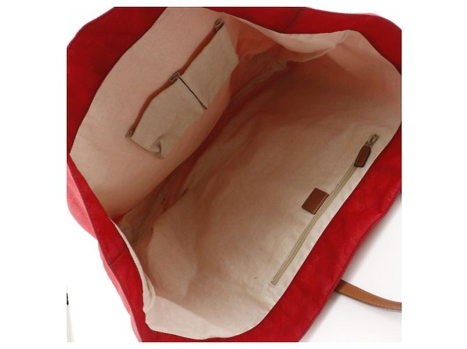 Borsa in nylon Shima Gucci Rosso - vista 6
