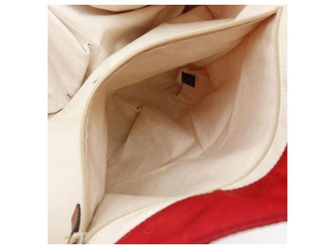 Borsa in nylon Shima Gucci Rosso - vista 7