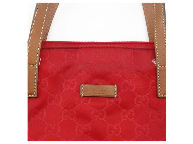 Borsa in nylon Shima Gucci Rosso - vista 8