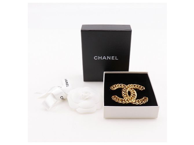 Spilla Coco Placcata Oro Chanel D'oro - vista 6