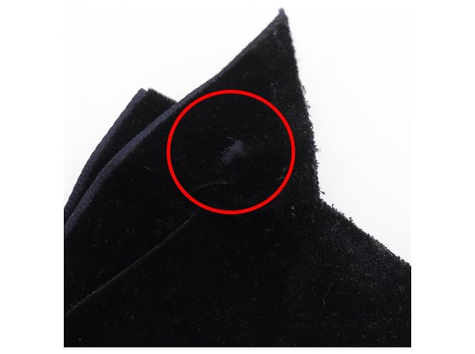 Spilla in nastro di pelle nera Chanel Nero - vista 4