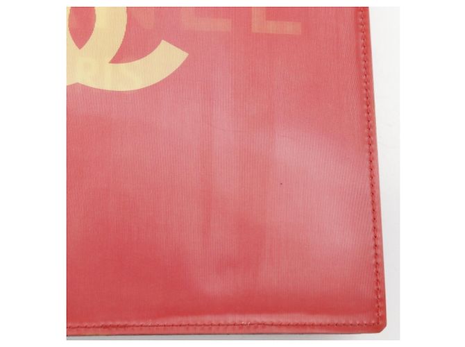 Borsa a spalla con catena olografica Chanel Rosso - vista 14