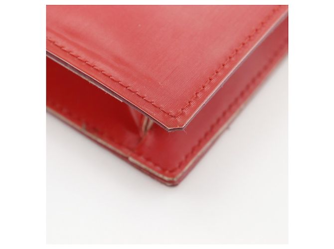 Borsa a spalla con catena olografica Chanel Rosso - vista 5