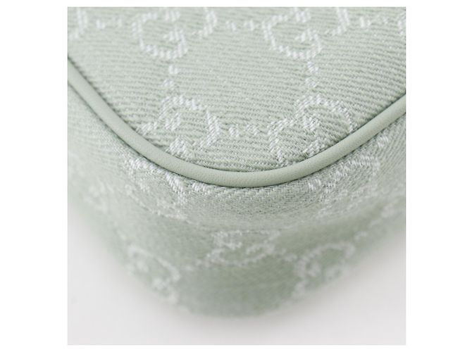 Borsa a Spalla Gucci Off Deer 3 in 1 Verde - vista 4