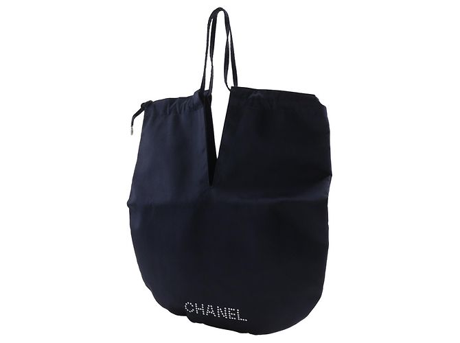 Borsa a spalla con logo di perle Chanel Nero - vista 2