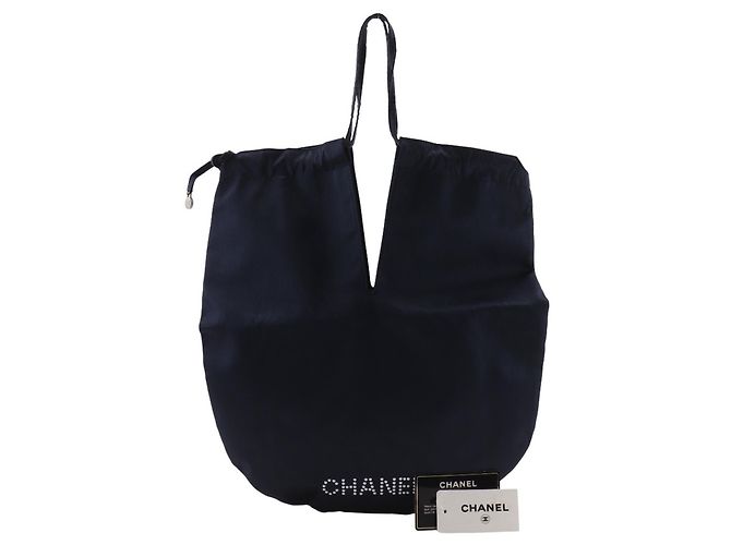 Borsa a spalla con logo di perle Chanel Nero - vista 20