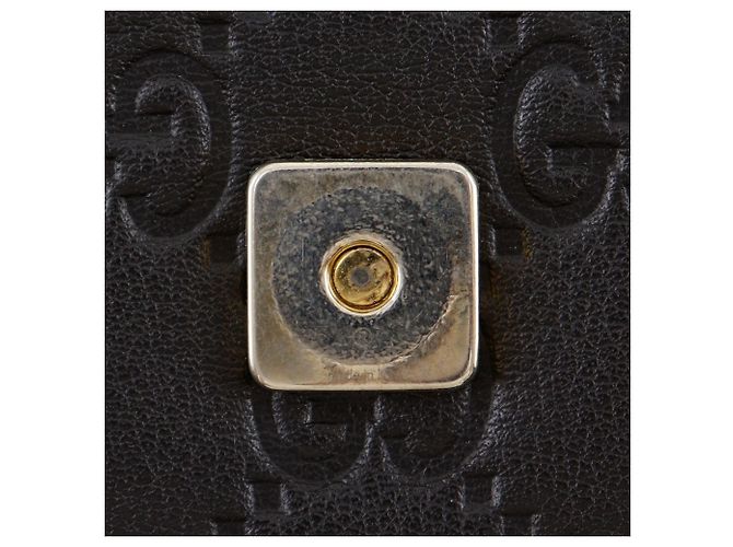 Borsa a Spalla in Pelle GG Shimmer di Gucci Marrone - vista 12