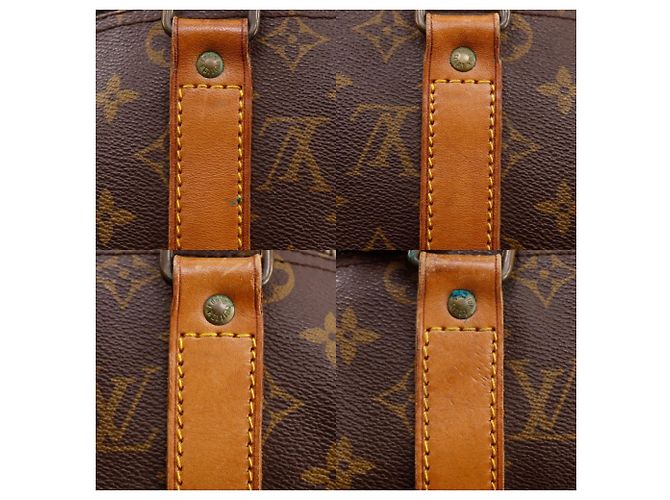 Borsa Boston Keepall 50 Louis Vuitton Marrone - vista 11