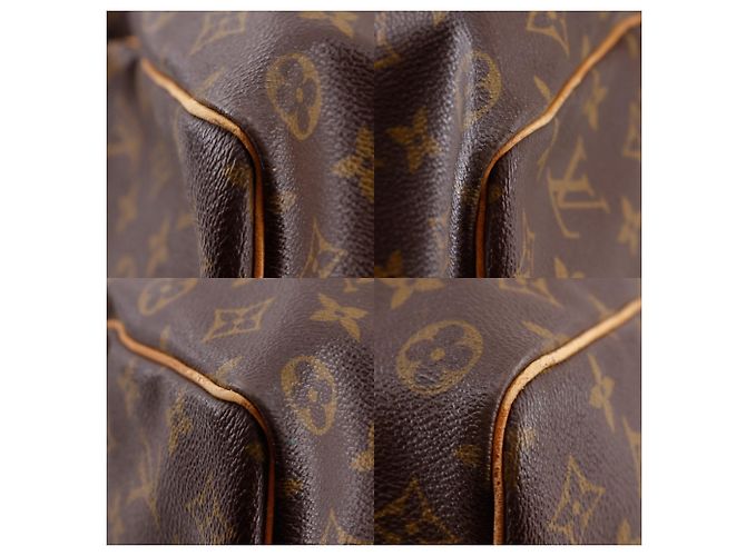 Borsa Boston Keepall 50 Louis Vuitton Marrone - vista 4