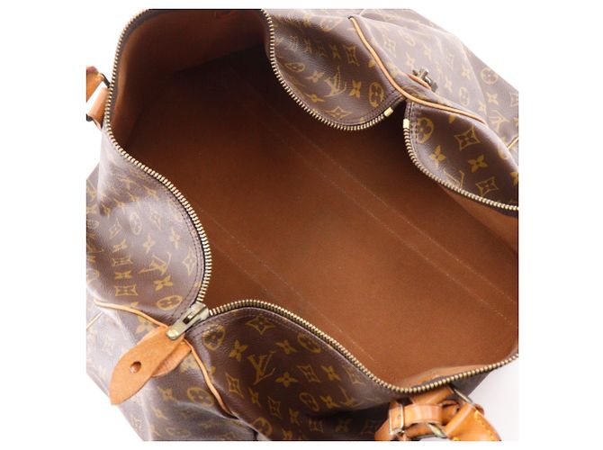 Borsa Boston Keepall 50 Louis Vuitton Marrone - vista 6