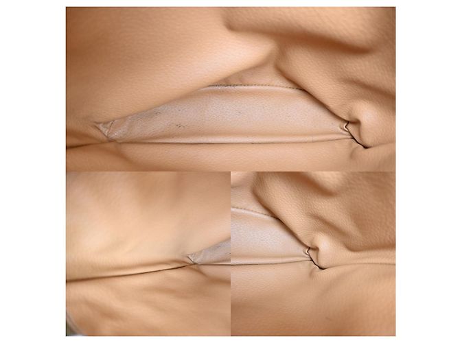Céline Celine Vintage Macadam Canvas und Leder Braun - Ansicht 5
