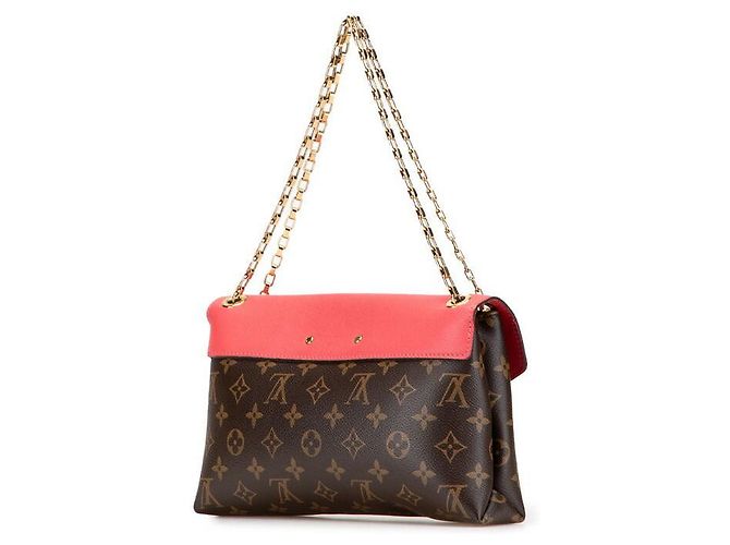 Borsa a Spalla Pallas Monogram Louis Vuitton Marrone - vista 2