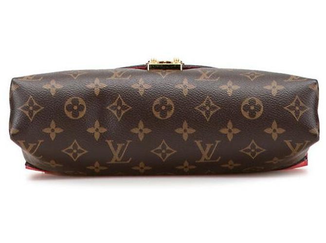 Borsa a Spalla Pallas Monogram Louis Vuitton Marrone - vista 3