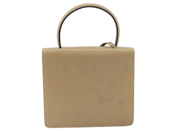 Sac à épaule Loewe Barcelona en cuir moyen Beige - vue 2