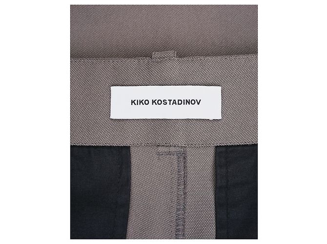 Pantaloni Cargo Bindra 0009 Kiko Kostadinov AW20 Grigio - vista 7