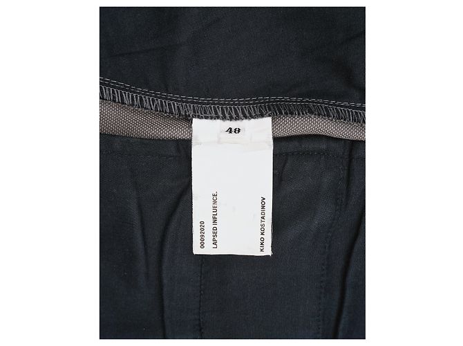 Pantaloni Cargo Bindra 0009 Kiko Kostadinov AW20 Grigio - vista 8