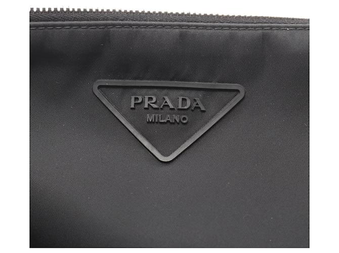 Saffiano Borsa a spalla nera Prada Nero - vista 11
