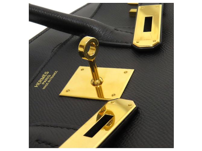 Borsa Tote Hermès Birkin 30 Nero - vista 16