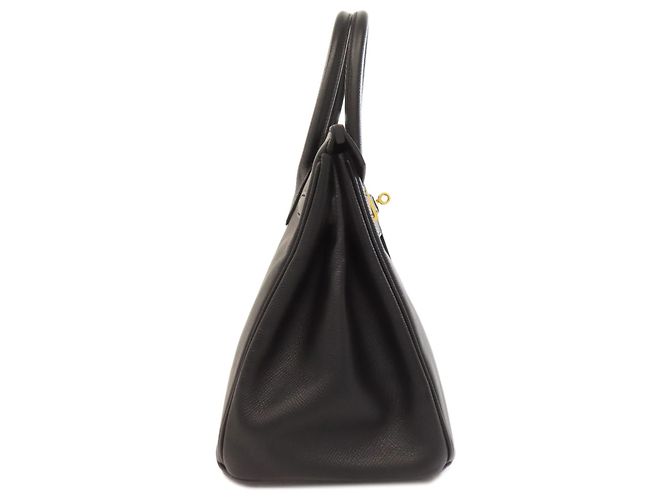 Borsa Tote Hermès Birkin 30 Nero - vista 3