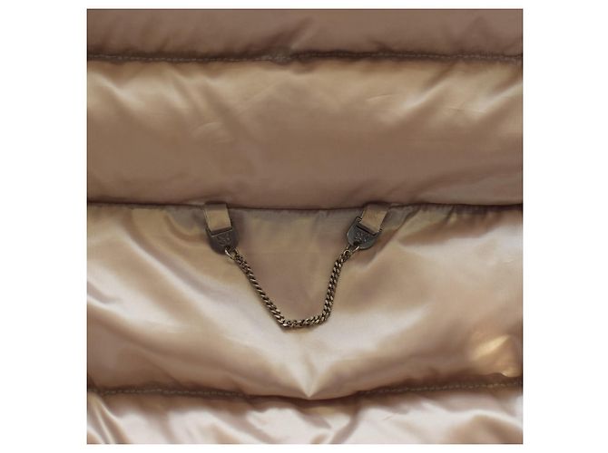Casaco de down acolchoado bege Weekend Max Mara com cinto e capuz – Tamanho IT 44 - vista 3