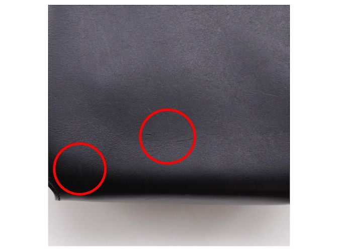 Pochette in pelle nera Salvatore Ferragamo Nero - vista 12