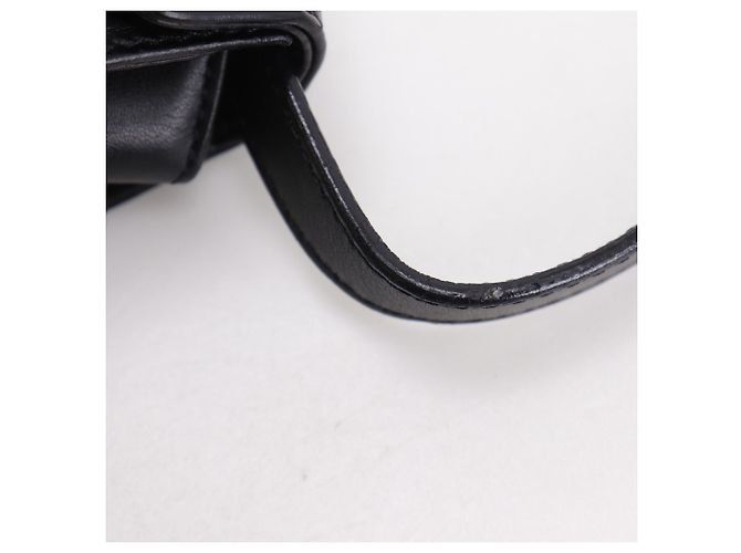 Pochette in pelle nera Salvatore Ferragamo Nero - vista 18