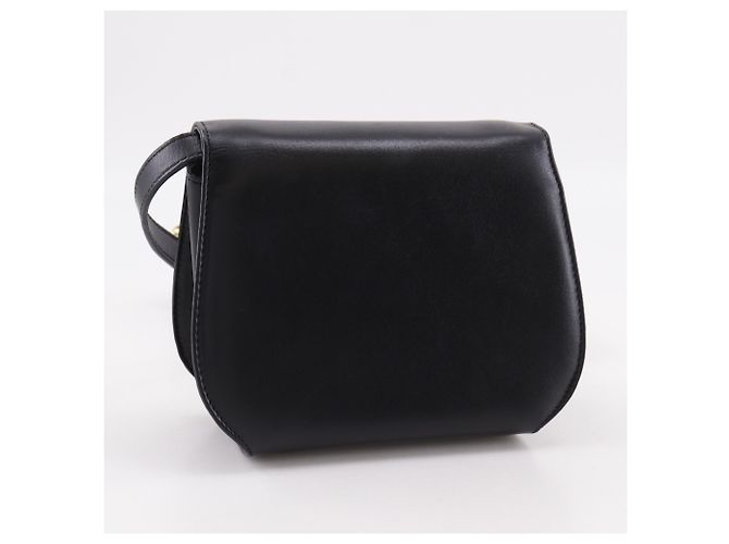 Pochette in pelle nera Salvatore Ferragamo Nero - vista 3