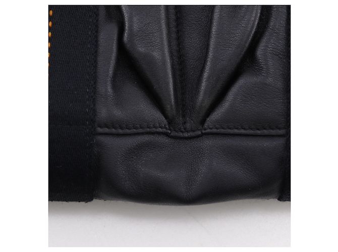 Borsa a mano orizzontale PM HERMES Caravan di Hermès Nero - vista 12