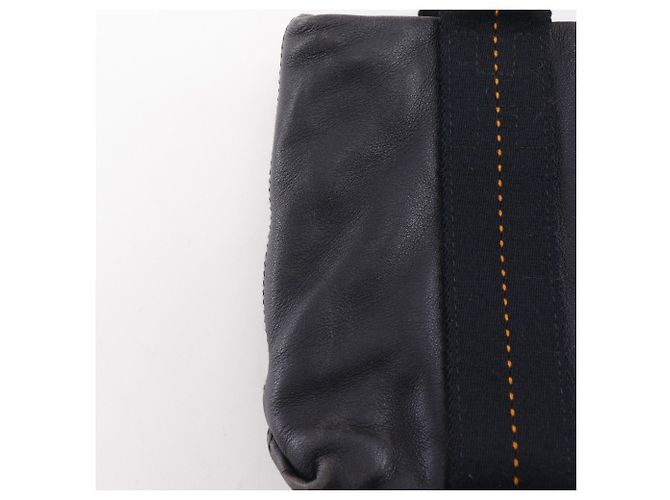 Borsa a mano orizzontale PM HERMES Caravan di Hermès Nero - vista 18