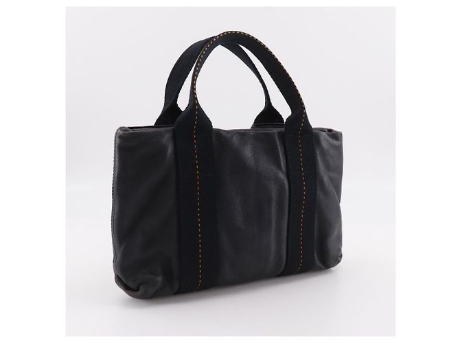 Borsa a mano orizzontale PM HERMES Caravan di Hermès Nero - vista 3