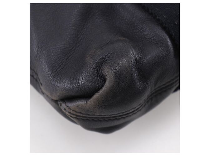 Borsa a mano orizzontale PM HERMES Caravan di Hermès Nero - vista 4