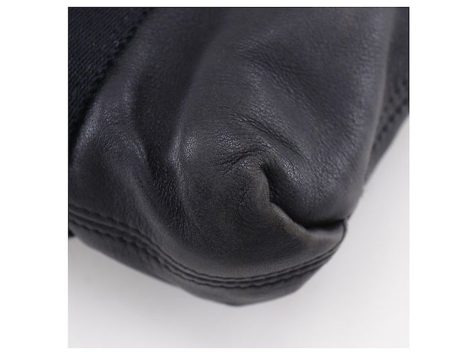 Borsa a mano orizzontale PM HERMES Caravan di Hermès Nero - vista 5